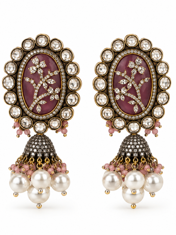Gulnaar Pearl Jewellery Set