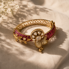 Mayura Ruby Maharani Bracelet