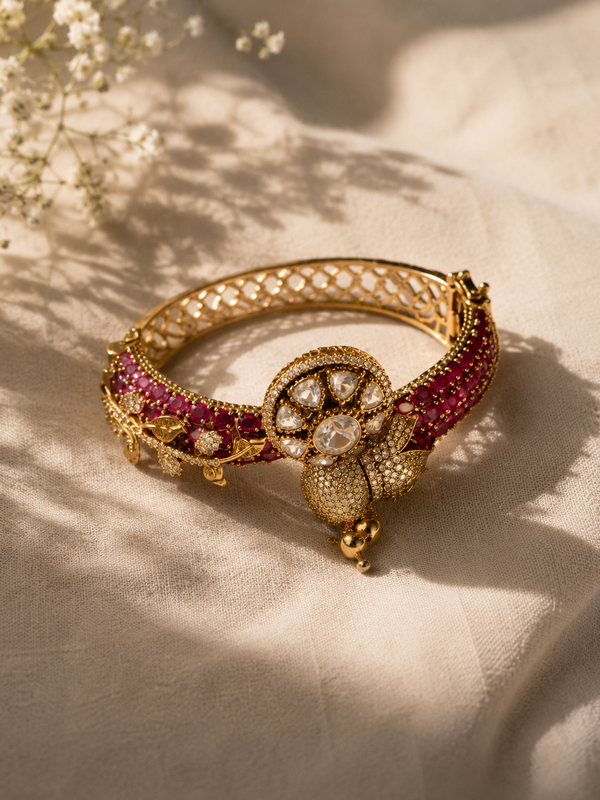 Mayura Ruby Maharani Bracelet