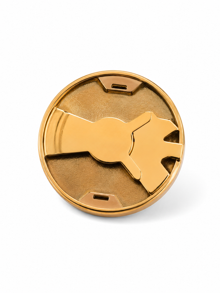 Aurelius Crystal Button Cover