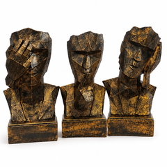 The Three Moods Sculptural Trio