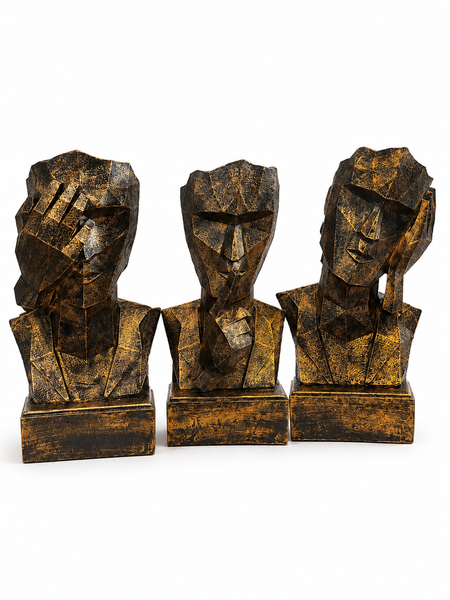 The Three Moods Sculptural Trio