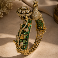 Mayura Emerald Maharani Bracelet