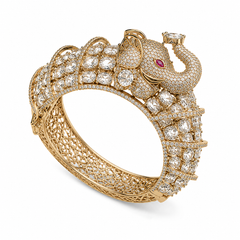 Gajraj Royal Polki Bracelet