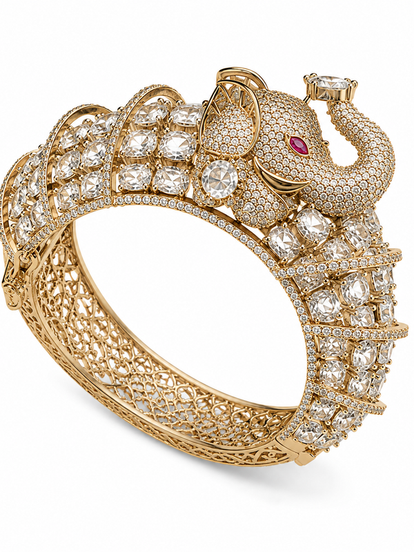 Gajraj Royal Polki Bracelet