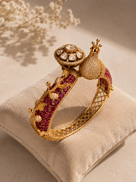 Mayura Ruby Maharani Bracelet