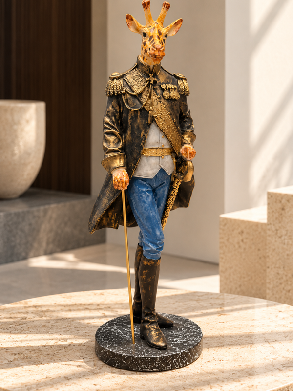 The Royal Giraffe – Commander Sculpture