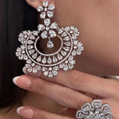 Celeste Diamond Danglers
