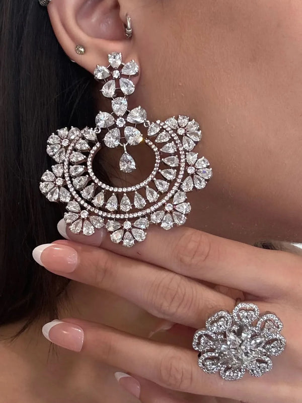 Celeste Diamond Danglers