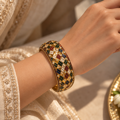 Navrang Mosaic Bangle Bracelet