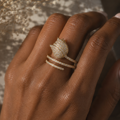 Fleur Wrap Ring