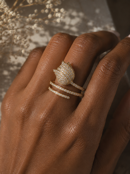 Fleur Wrap Ring
