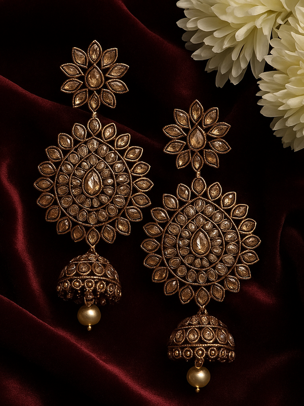 Meherbano Kundan Earrings