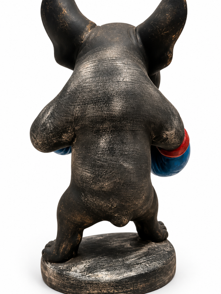 The Knockout – Boxer Bulldog Sculpture