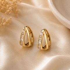 Baguette Huggie Earrings