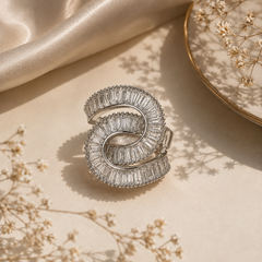 Spiral Statement Ring