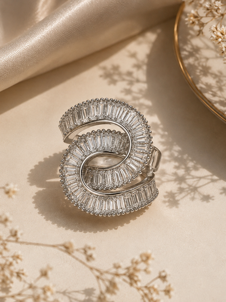 Spiral Statement Ring