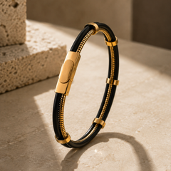 The Noir Helix Bracelet