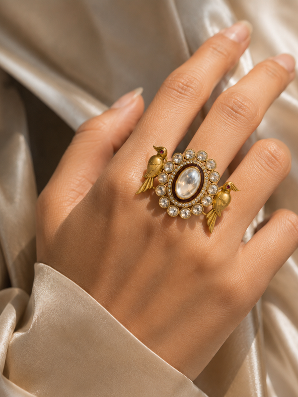 Do Panchhi Statement Ring