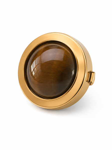 Regent Smoky Quartz Button Cover