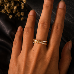 Éclat Criss Cross Ring