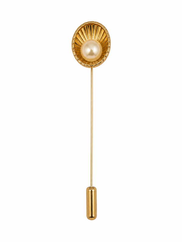Solstice Pearl Lapel Pin