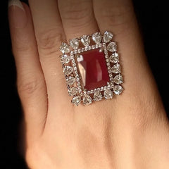Ruhani Ruby Ring