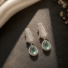 Meher Mint Drop Earrings