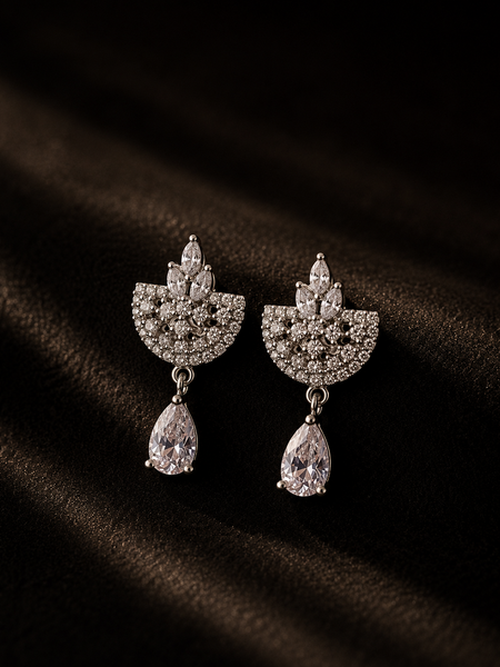 Ayla Crystal Drop Earrings
