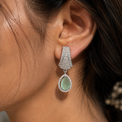 Meher Mint Drop Earrings