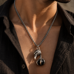 Aquila Eagle Claw Men's Pendant Chain