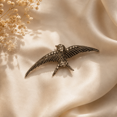 Midnight Soaring Brooch