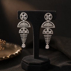 Celeste Crystal Drop Earrings