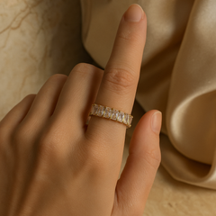 Eternal Glow Diamond Band Ring