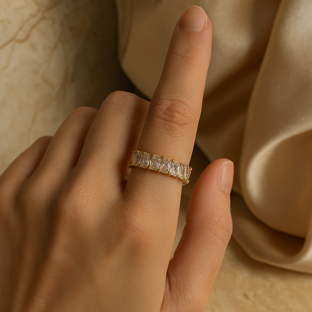 Eternal Glow Diamond Band Ring