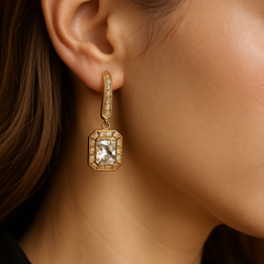 Regency Crystal Drop Earrings