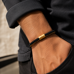The Noir Stud Bracelet