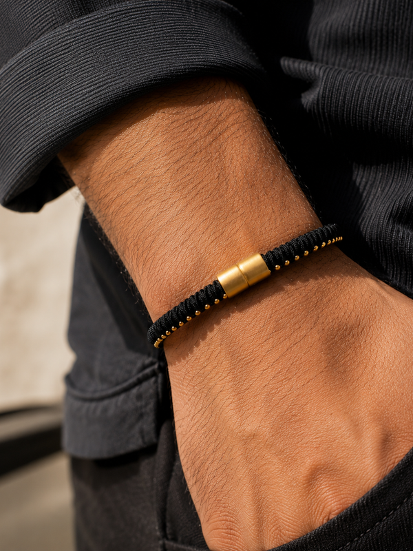 The Noir Stud Bracelet