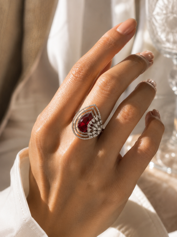 Afsana Ruby Ring