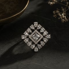 Ayla Diamond Statement Ring