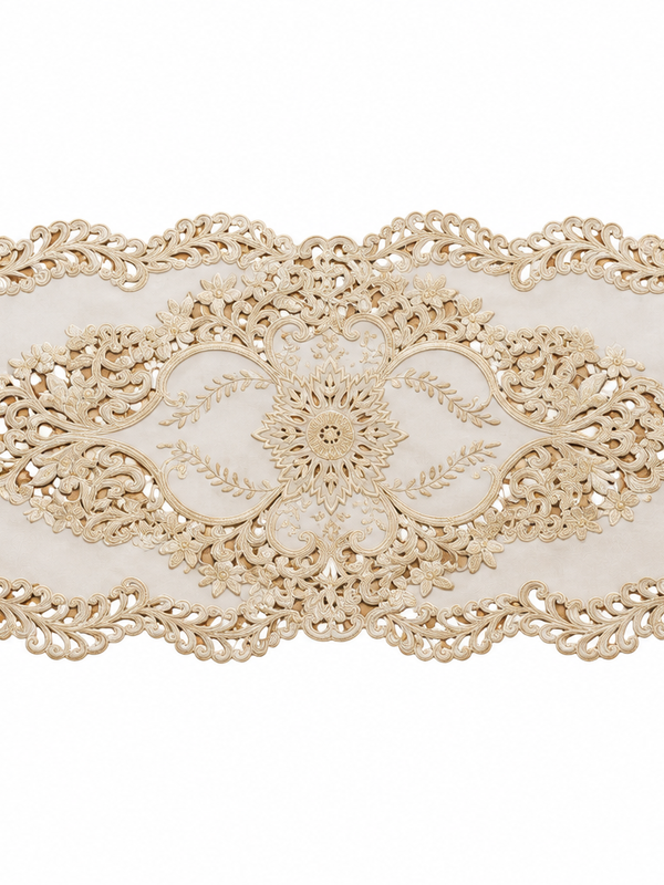 Meher Ornate Floral Table Runner