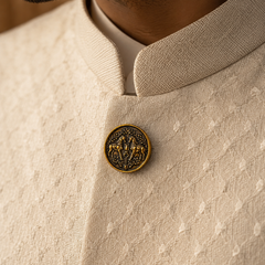 Ashva Heritage Button Cover