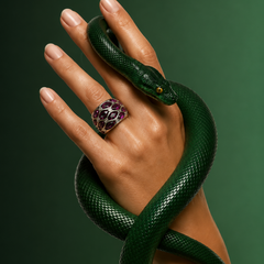 Ruby Luxe Statement Ring