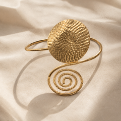 Solstice Spiral Arm Cuff