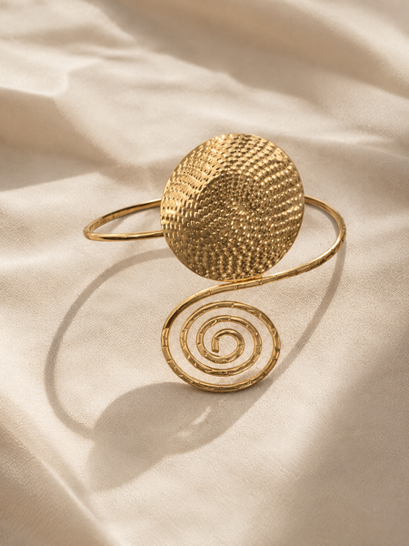 Solstice Spiral Arm Cuff