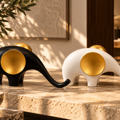 Aira Elephant Sculptures – Set of 2