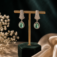 Meher Mint Drop Earrings
