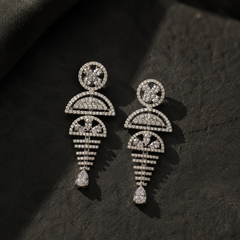Celeste Crystal Drop Earrings