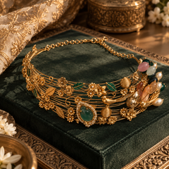 Bagh-e-Noor Botanical Necklace & Earrings Set