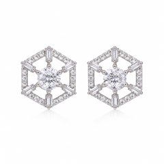 Celeste Geometric Studs